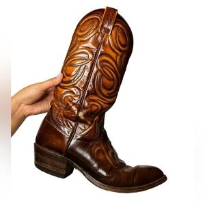 Dan Post Red Brown Boot Reddish Brown Size 8.5